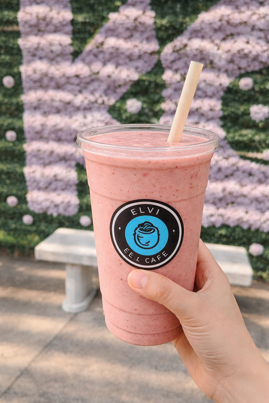 Strawberry licuado